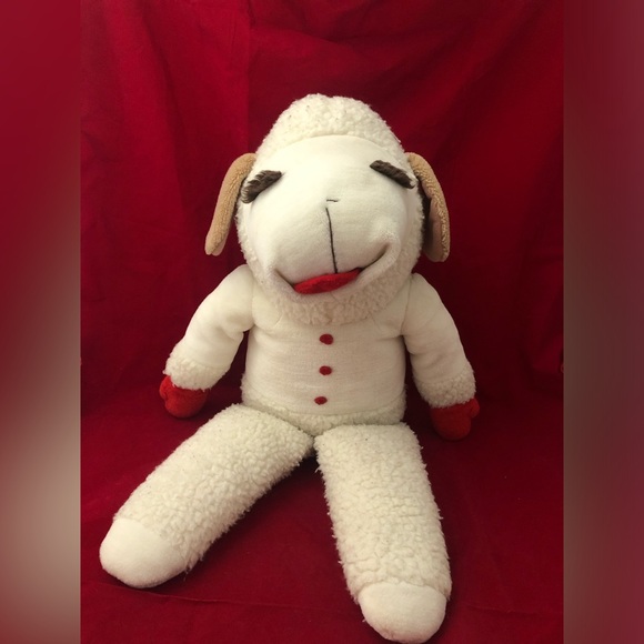 Vintage 1993 Shari Lewis Lamb Chop Plush Stuffed  Toy Collectible 22" - Picture 9 of 9